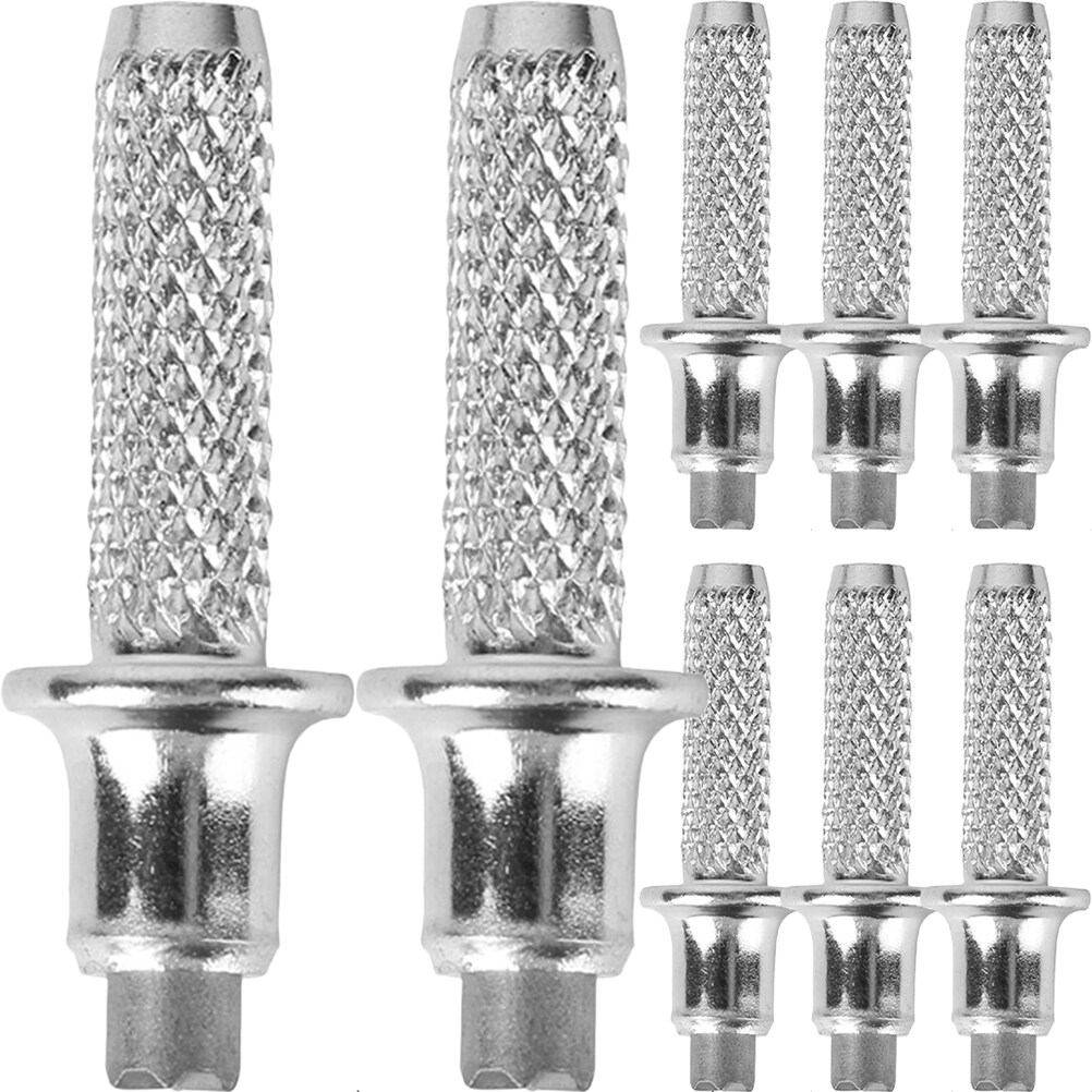 8pcs Cane Tip Tungsten Steel Hiking Trekking Pole Tip Walking Cane Foot